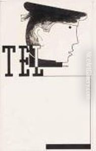 Design For The 'tel Bp Plus' Campaign by Edward Mcknight Kauffer