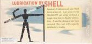 Lubrication By Shell Must Be Rather Good by Edward Mcknight Kauffer