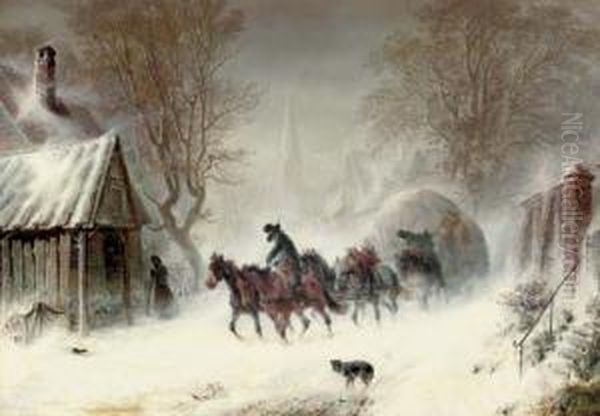Enduring The Snowstorm - view 1