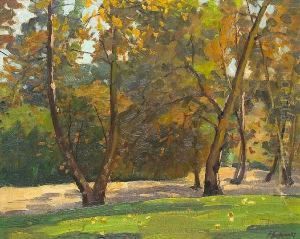 Sycamore Grove, Pasadena by Ferdinand Kaufmann