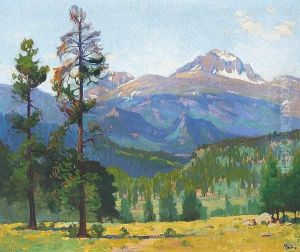Long's Peak From High Drive Near Estes Park, Colorado
