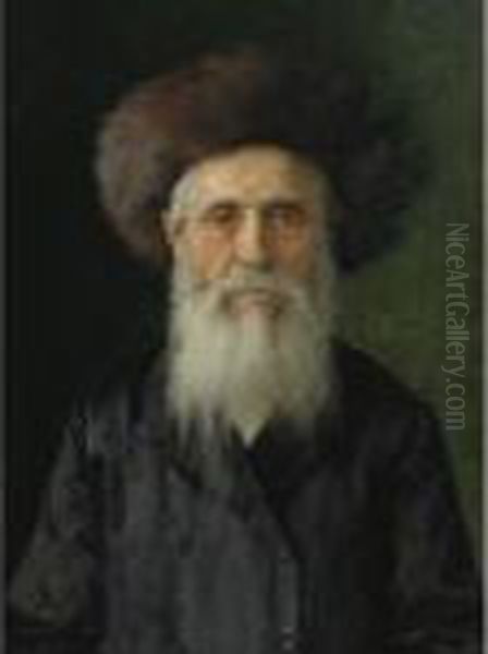 Portrait Of A Man With Streimel - view 1