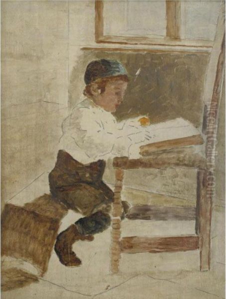 Study Of A Boy - view 1