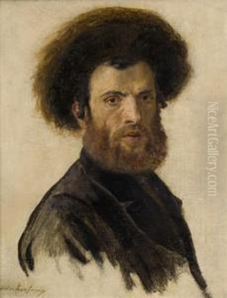 Portrait Of A Hassidic Man - view 1