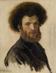 Portrait Of A Hassidic Man