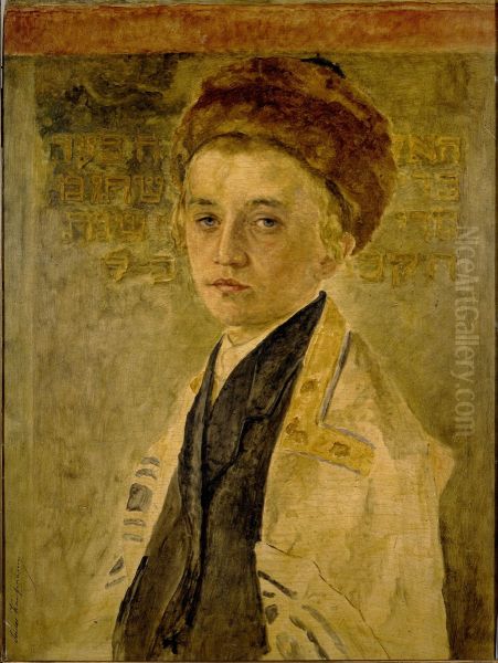 Portrait Of A Jewish Boy - view 1