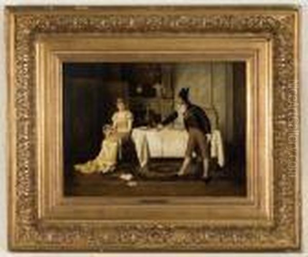 Vienese Nobility In The Parlor - view 1