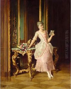 Der Liebesbrief (the Love Letter) by Isidor Kaufmann