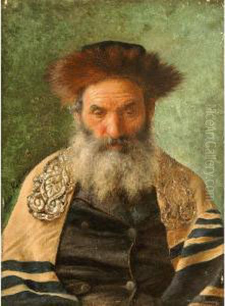 Portrait Of A Rabbi - view 1