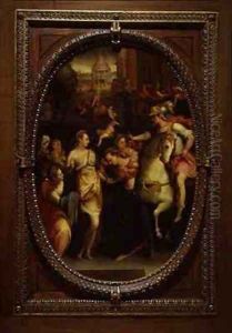 The Family of Darius before Alexander the Great by Jacopo Coppi