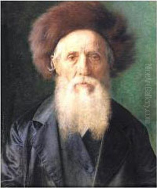Portrait Of A Rabbi - view 1