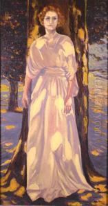 Portret Kobiecy by Leon Kaufmann