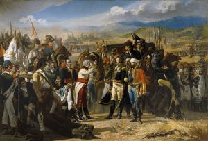 The Surrender of Bailen, 23rd July 1808 by Jose Casado del Alisal