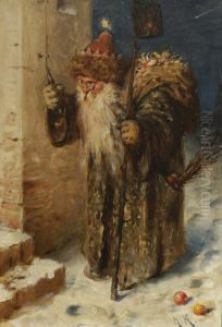 "pelzemartel". by Hermann Kaulbach