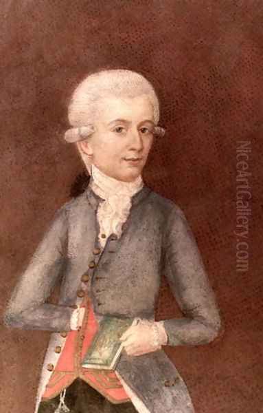 Wolfgang Amadeus Mozart, c.1780 - view 1