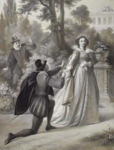 Don Carlos. by Hermann Kaulbach