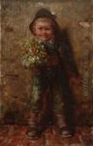 Der Kleine Gratulant. by Hermann Kaulbach