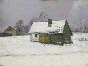 A Cottage by Frantisek Kavan