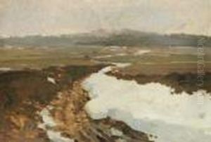 Spring Thaw Near Vitanov by Frantisek Kavan