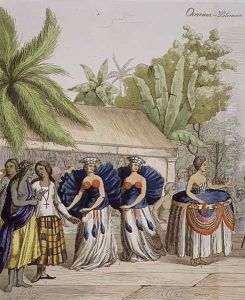 Polynesian Dancing Girls by Giacomo Casa
