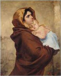 Mother And Child by Joseph Malachy Kavanagh