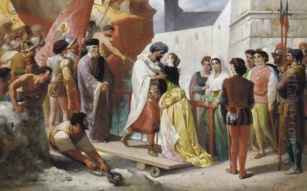 Othello Leaving for Battle - view 1