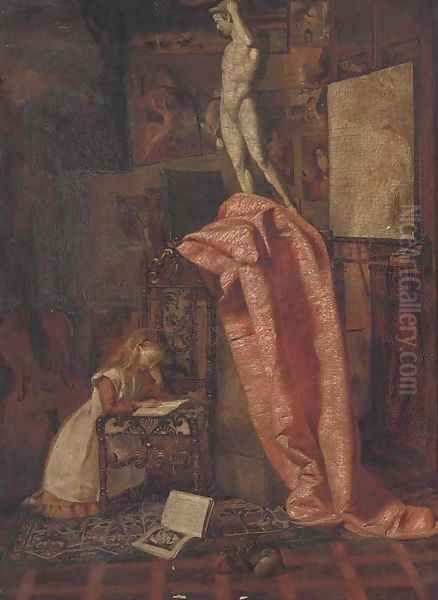 The artist's apprentice - view 1