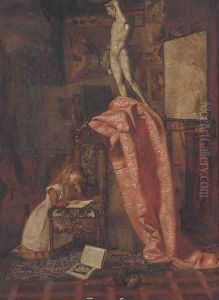 The artist's apprentice by Matthew Ridley Corbet