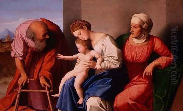 Holy Family with St. Anne, c.1520 - view 1