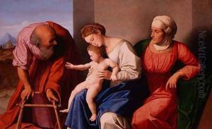 Holy Family with St. Anne, c.1520 by Vincenzo di Biagio Catena