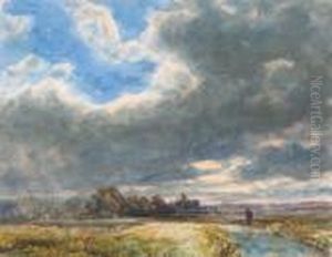 The Ending Of A Showery Day by John Keeley