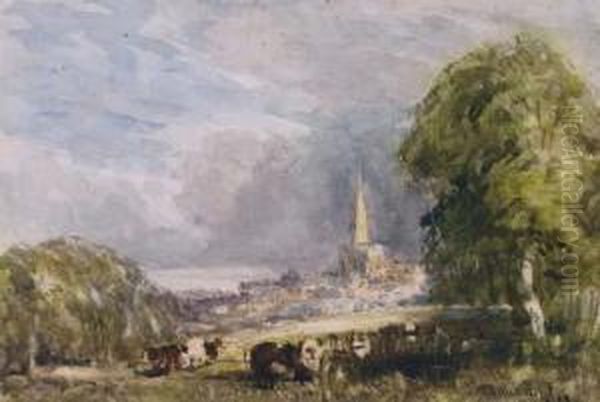 Yardley Church From Stoney Lane 
(illustrated); And Clock Mill, Near Beddgelert, North Wales - view 1