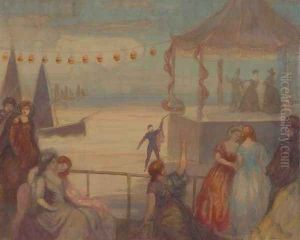 Un soir d'ete by Charles Conder