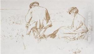 Mr And Mrs Edwin Edwards At Dunwich