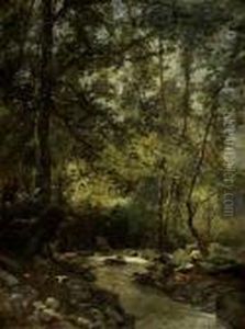 Paisagem Com Rio by Alfredo Keil