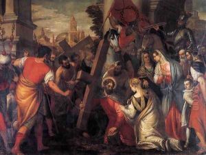 Jesus Meeting Veronica
