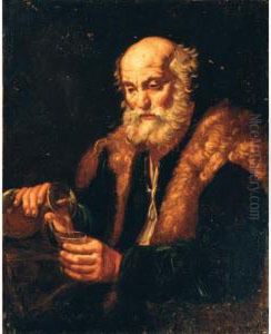 Vecchio Bevitore (allegoria Del Gusto)