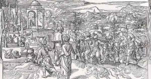 Manners & Customs of the Turks by Follower of Pieter Coeck van Aelst