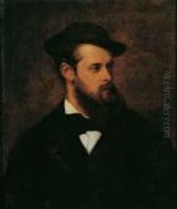 Bildnis Max Muller (1849-1910). Bildnis Max Muller (1849-1910).