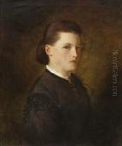 Bildnis Einer Jungen
Frau. by Ferdinand Keller