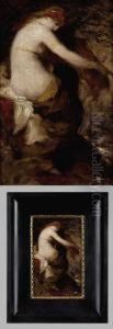 Nymphe-madchenhalbakt by Ferdinand Keller