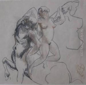 Nude And Satyr Nude And Satyr
