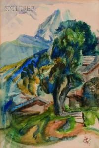 The Matterhorn, Tyrol by Henry George Keller