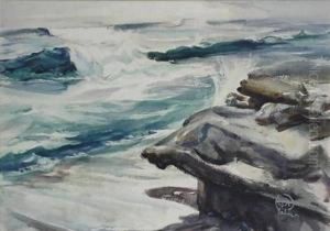 California Coast by Henry George Keller