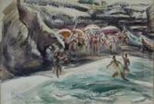 Beachscape by Henry George Keller