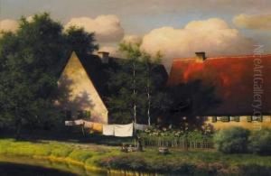 Idyll In The Farmer's Garden