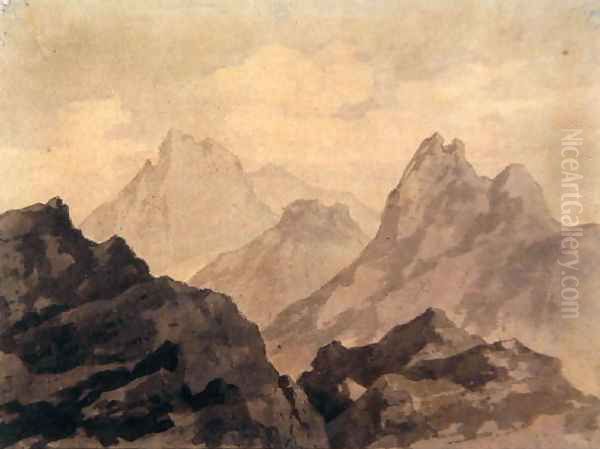 Mountain Tops (A Mountain Study), c.1780 - view 1