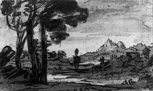 A river landscape - view 1