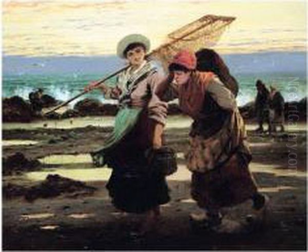 The Mussel Gatherers - view 1
