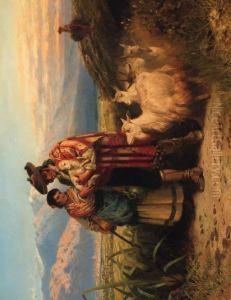 Andalusian Goatherds by Robert Kemm